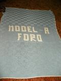 Hand made Model-A Ford blanket for all you car buffs.