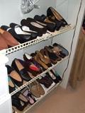 lots of ladies shoes - gucci, taryn rose, tods and more