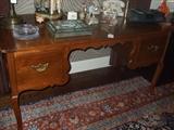 solid wood vintage desk