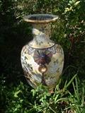 Beautiful large antique garden urn. Was given to owner's grandmother prior to 1908.