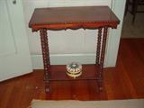Antique spool table