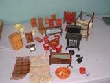 nice vintage doll furniture