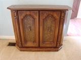 Vintage mid-century foyer cabinet