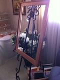                                    Easel & frame