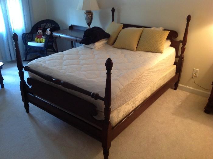 Antique 4 Post Bed $ 300.00