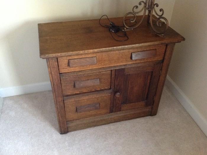Small Wood Cabinet - $ 100.00