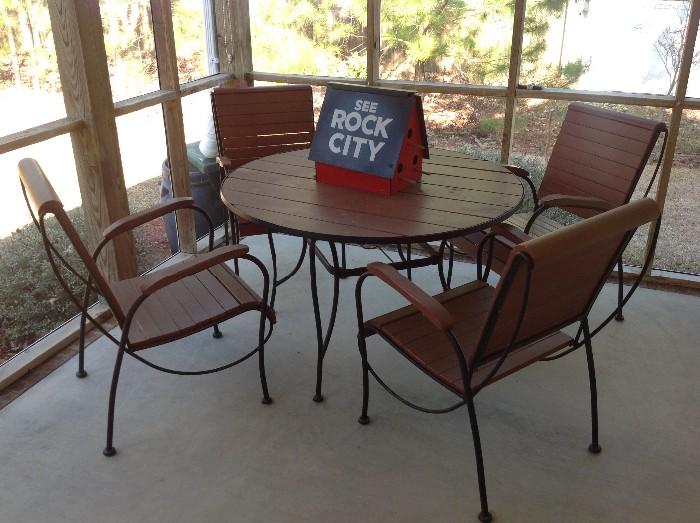 Outdoor Table / 4 Chairs $ 200.00