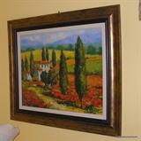 Tuscanny style P Dolgov Oil Painting