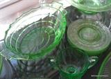 Vaseline Glass dish