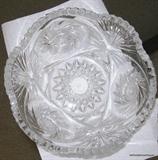 Old Cut Glass Bowl