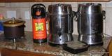 two coffee urns, brand new shock coffee urn {never used} crockpot