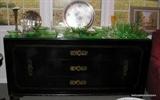 Asian Style Black Sideboard
