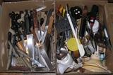 Kitchen knives and cutlery