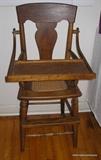 Antique Oak High Chair