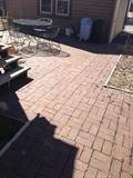 Brick Paving in Backyard, Very Nice Sized Outdoor Patio