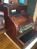Beautiful View of Antique Admiral Cash Register