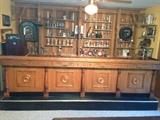 Solid Wood Antique Bar. It will come apart for easier moving.  Bring Your Tools! LOL! SOLD