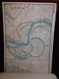 1983 Interior Glimpse of Historical Flood Maps