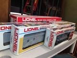 Variety of Lionel Trains/ Boxcars, etc. SOLD