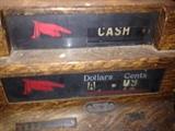 Dollars and Cents....Tender Cash.  WORKS!!!  Go Low Tech