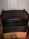Wood Folding Chairs, Like New
