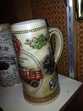 Collectible Brewery Beer Steins....This is Part of a Gorgeous Set ...but are for sale individually...Make Sure you Get Here Early and Grab Them ALL!