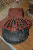 Vintage Faraday Single Stroke Fire Alarm Gong Model 2120, 13 inches high by 12 inches wide
