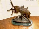 Remington Cowboy Sculpture