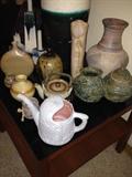 Signed pottery