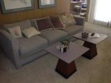 Sofa and mid century tables