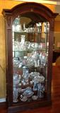 Stunning lighted curio cabinet from John Williams Interiors