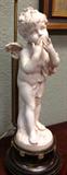Antique Cherub Lamp