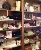 Bath items, linens, towels, purses, gloves and more!