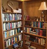 Our "library" -- lots of new and vintage novels, and more