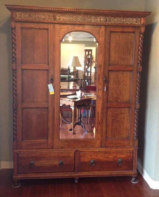 Antique French armoire