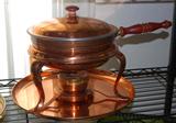 Copper chaffing dish