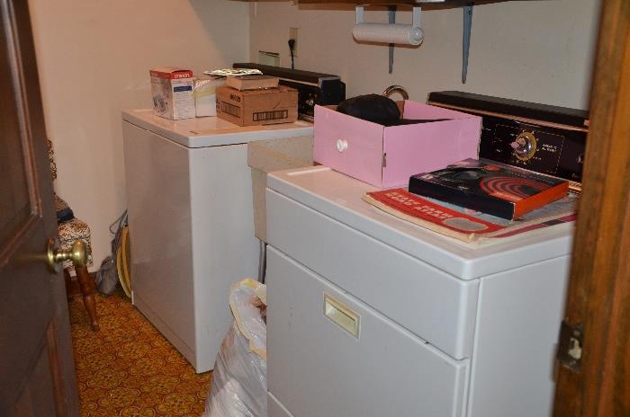 1980s Washer and dryer