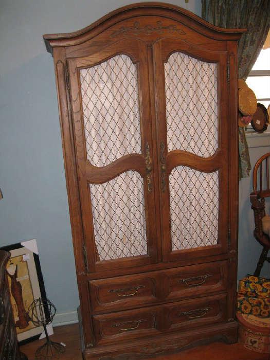 Country French armoire....