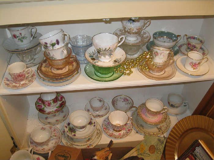 More teacups....