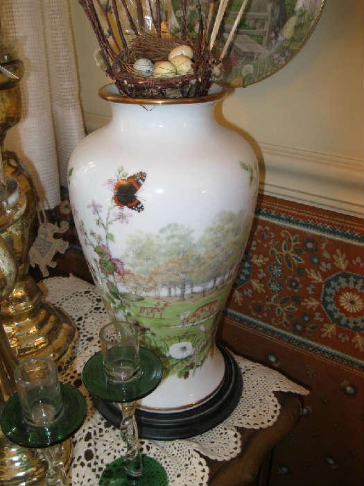 Large vase...