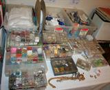 Jewelry Findings, Rhinestones, Lace, Lots more Arts & Crafts Items!
