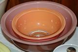Rare Pyrex Bowl Set