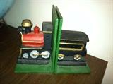 Rail Road Cast Book Ends
