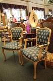 Set of Queen Anne chairs.