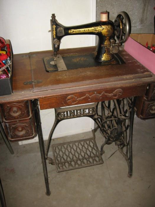 Treadle Singer sewing machine