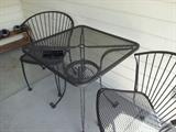 Patio Furniture - Small Table with Two Chairs