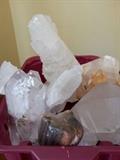 Crystals and other rocks