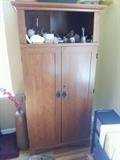 Wonderful Mission style Secretary/Computer Cabinet.