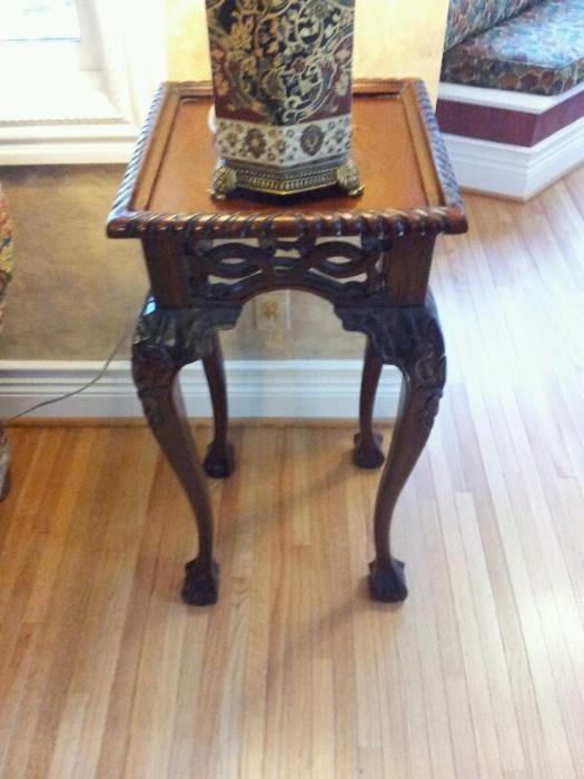  Asian side table 