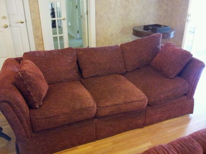 Red Sofa - Comfortable 